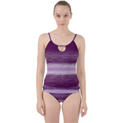 Ombre Cut Out Top Tankini Set by ValentinaDesign