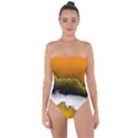 Ombre Tie Back One Piece Swimsuit View1