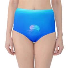 Jellyfish High-waist Bikini Bottoms by Valentinaart