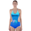 Jellyfish Cut-Out One Piece Swimsuit View1