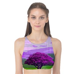 Landscape Tank Bikini Top by Valentinaart