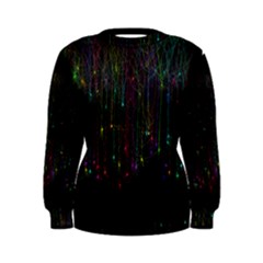 Brain Cell Dendrites Women s Sweatshirt by Mariart