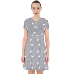 Shave Our Rhinos Animals Monster Adorable In Chiffon Dress by Mariart
