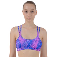 The Luxol Fast Blue Myelin Stain Line Them Up Sports Bra by Mariart