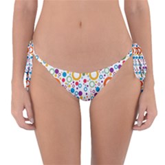 70s Pattern Reversible Bikini Bottom