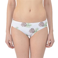 Pinecone Pattern Hipster Bikini Bottoms by Mariart