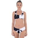 Dalmatian dog Criss Cross Bikini Set View1