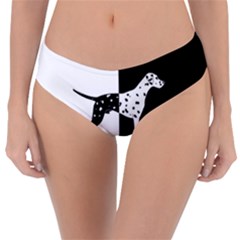 Dalmatian Dog Reversible Classic Bikini Bottoms by Valentinaart