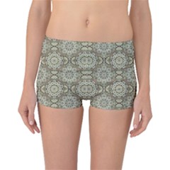 Oriental Pattern Boyleg Bikini Bottoms by ValentinaDesign