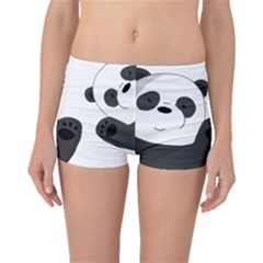 Cute Pandas Boyleg Bikini Bottoms by Valentinaart