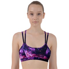 Space Colors Line Them Up Sports Bra by ValentinaDesign