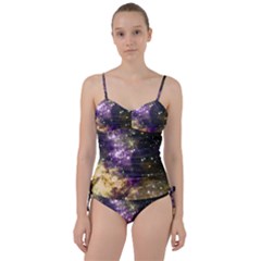 Space Colors Sweetheart Tankini Set by ValentinaDesign