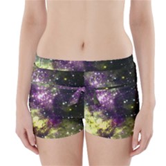 Space Colors Boyleg Bikini Wrap Bottoms by ValentinaDesign