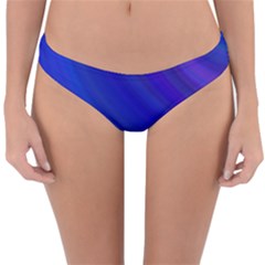 Blue Background Abstract Blue Reversible Hipster Bikini Bottoms by Nexatart