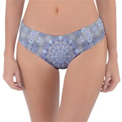 Flower Lace In Decorative Style Reversible Classic Bikini Bottoms by pepitasart