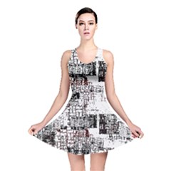 Abstract Art Reversible Skater Dress by ValentinaDesign