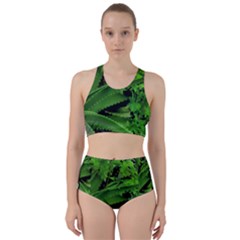 Vivid Tropical Design Racer Back Bikini Set by dflcprints
