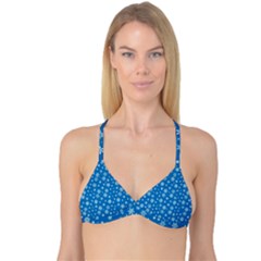 Xmas Pattern Reversible Tri Bikini Top by Valentinaart