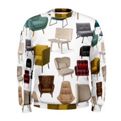 Furnitur Chair Men s Sweatshirt by Mariart