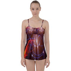 Highest Resolution Version Space Net Babydoll Tankini Set by Mariart