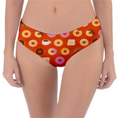 Coffee Donut Cakes Reversible Classic Bikini Bottoms by Mariart