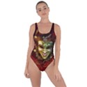 Wonderful Venetian Mask With Floral Elements Bring Sexy Back Swimsuit View1