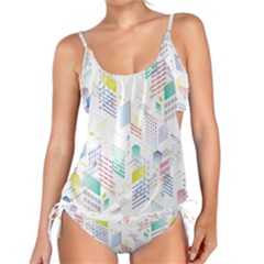 Layer Capital City Building Tankini Set by Mariart