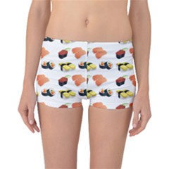 Sushi Pattern Boyleg Bikini Bottoms by Valentinaart