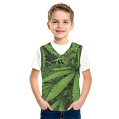 Marijuana Plants Pattern Kids  Sportswear by dflcprints