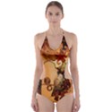 Alfons Mucha   Fruit Cut-Out One Piece Swimsuit View1