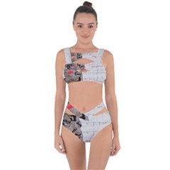 Dali s Heart Beat Bandaged Up Bikini Set  by Natalietinishbekov