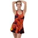 Ablaze With Beautiful Fractal Fall Colors Swimsuit View1