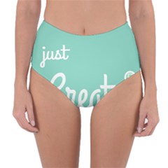 Bloem Logomakr 9f5bze Reversible High-waist Bikini Bottoms by createinc