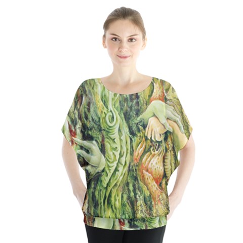 Chung Chao Yi Automatic Drawing Blouse by Celenk