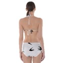 Black Bird Fly Sky Cut-Out One Piece Swimsuit View2
