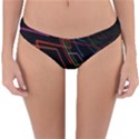 Arrows Direction Opposed To Next Reversible Hipster Bikini Bottoms View3