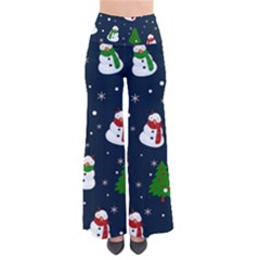Snowman Pattern Pants by Valentinaart