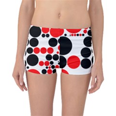Pattern Boyleg Bikini Bottoms by gasi