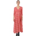 Small Snow White and Christmas Red Gingham Check Plaid Button Up Boho Maxi Dress View1