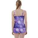 Blue Fractal Alchemy HUD for Bending Hyperspace Tie Front Two Piece Tankini View2