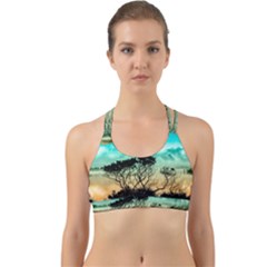 Trees Branches Branch Nature Back Web Sports Bra by Celenk