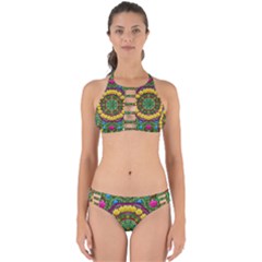Bohemian Chic In Fantasy Style Perfectly Cut Out Bikini Set by pepitasart