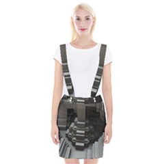 Fractal Render Cube Cubic Shape Braces Suspender Skirt