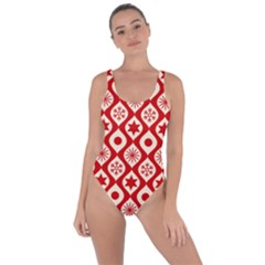 Ornate Christmas Decor Pattern Bring Sexy Back Swimsuit by patternstudio