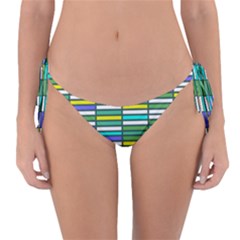 Color Grid 03 Reversible Bikini Bottom by jumpercat