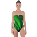 Aurora Borealis Northern Lights Tie Back One Piece Swimsuit View1