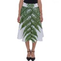Boating Nature Green Autumn Perfect Length Midi Skirt View1
