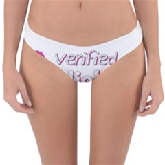 Verified Belieber Reversible Hipster Bikini Bottoms by Valentinaart