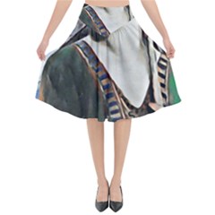 Gatsby Sommer Flared Midi Skirt by NouveauDesign