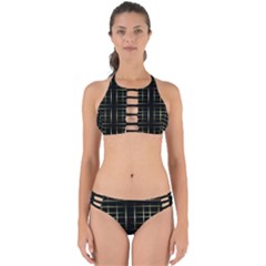 Background Texture Pattern Perfectly Cut Out Bikini Set by Celenk